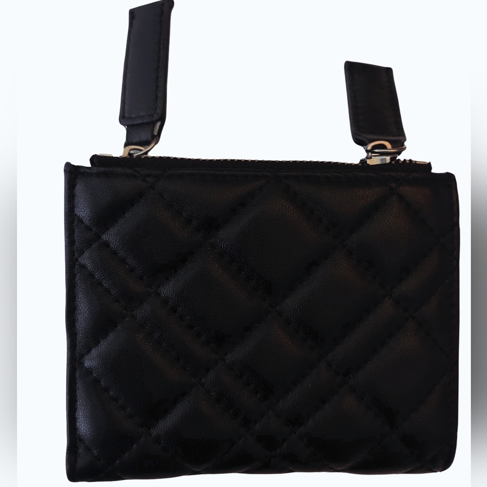 Kurt Geiger Black Quilted Leather Wallet. - Picture 4 of 5